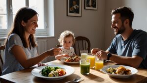 Les Bienfaits des Repas en Famille : Comment en Faire une Habitude pour Renforcer les Liens Familiaux