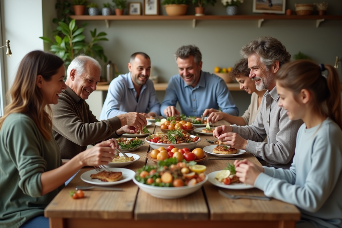 Clés d’une réunion de famille réussie : organisation et convivialité