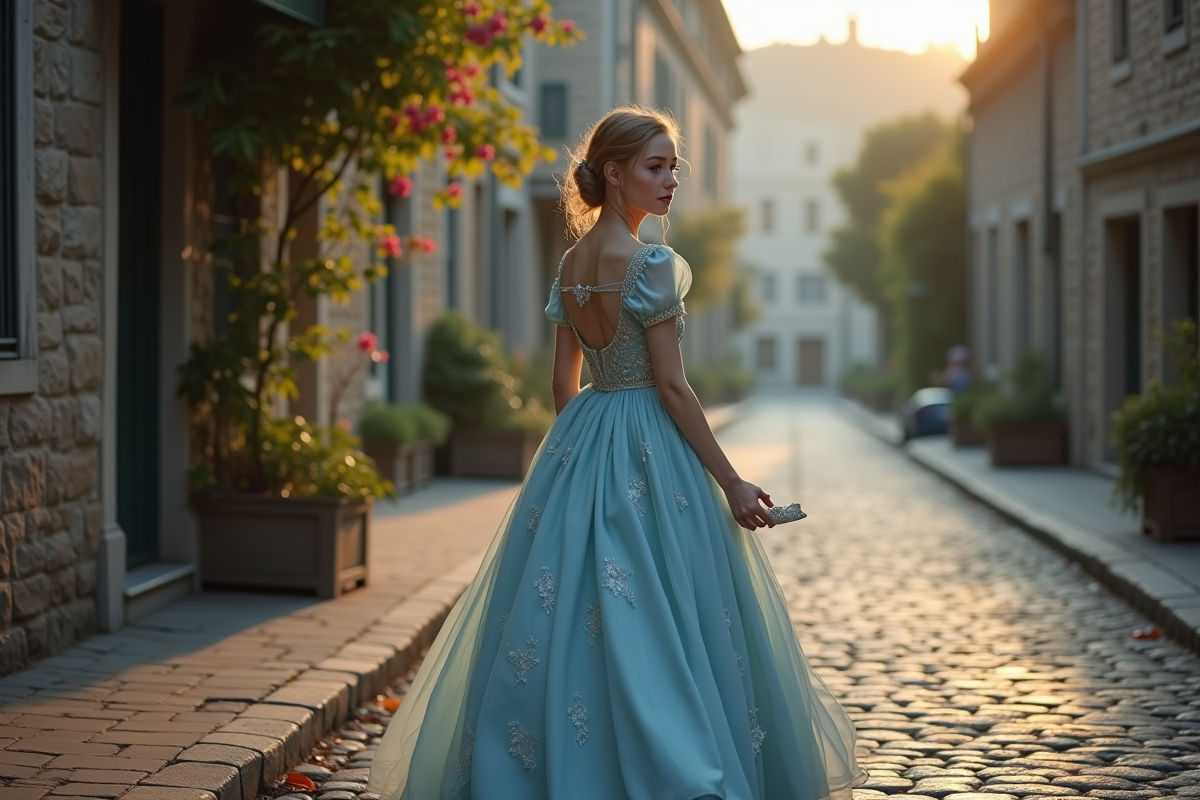 Retour de Cendrillon chez elle : le chemin du bal à la maison