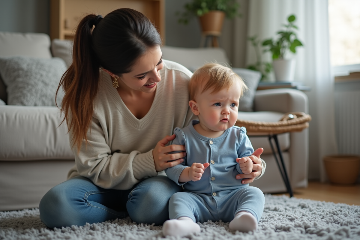 Réaction appropriée face aux comportements agressifs du bébé